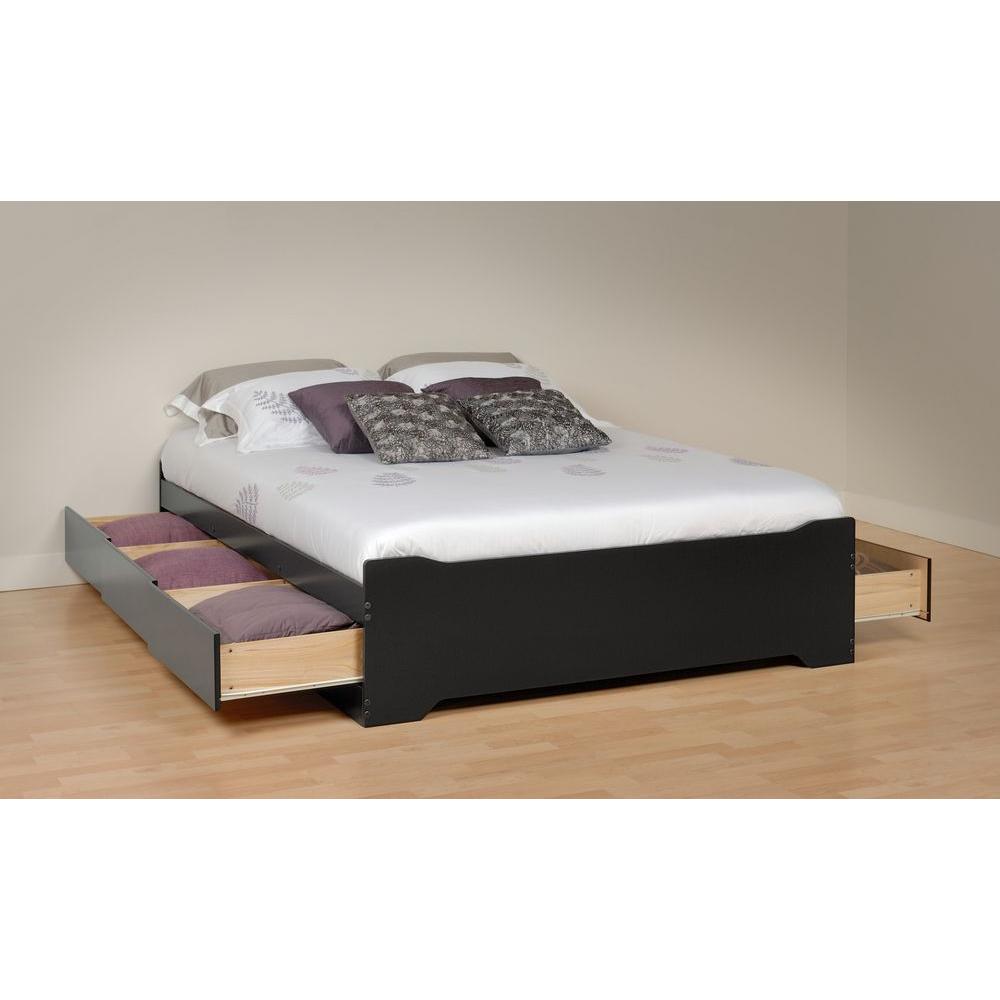 Prepac Sonoma Queen Wood Storage Bed