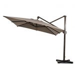 Amazon.com : Abba Patio Offset Patio Umbrella 10-Feet Hanging