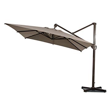Amazon.com : Abba Patio Offset Patio Umbrella 10-Feet Hanging