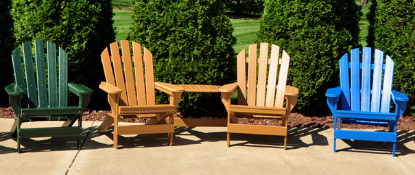Cape Cod Recycled Plastic Adirondack Chair | Belson Outdoors®