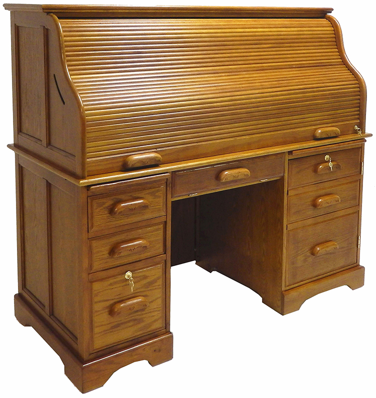 The roll top computer desk an item for
  study rooms