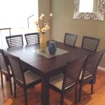 11 dining room table and 8 chairs beautiful square dining table and chairs  what size seats