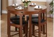 Harrisburg 5-piece Tobey Compact Round Dining Set