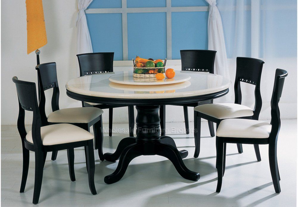 Do round kitchen table sets for 6 serve
  us well?