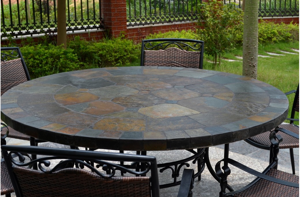 Round Patio Dining Set