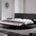 Oslo Round King Leatherette Bed