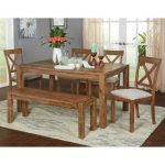 Simple Living 6-Piece Verdon Dining Set with Bench