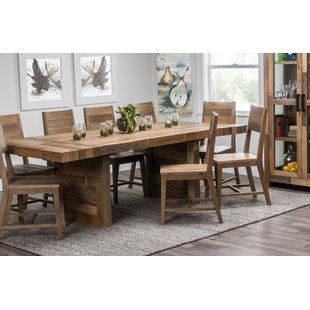 Norman Extendable Solid Wood Dining Table