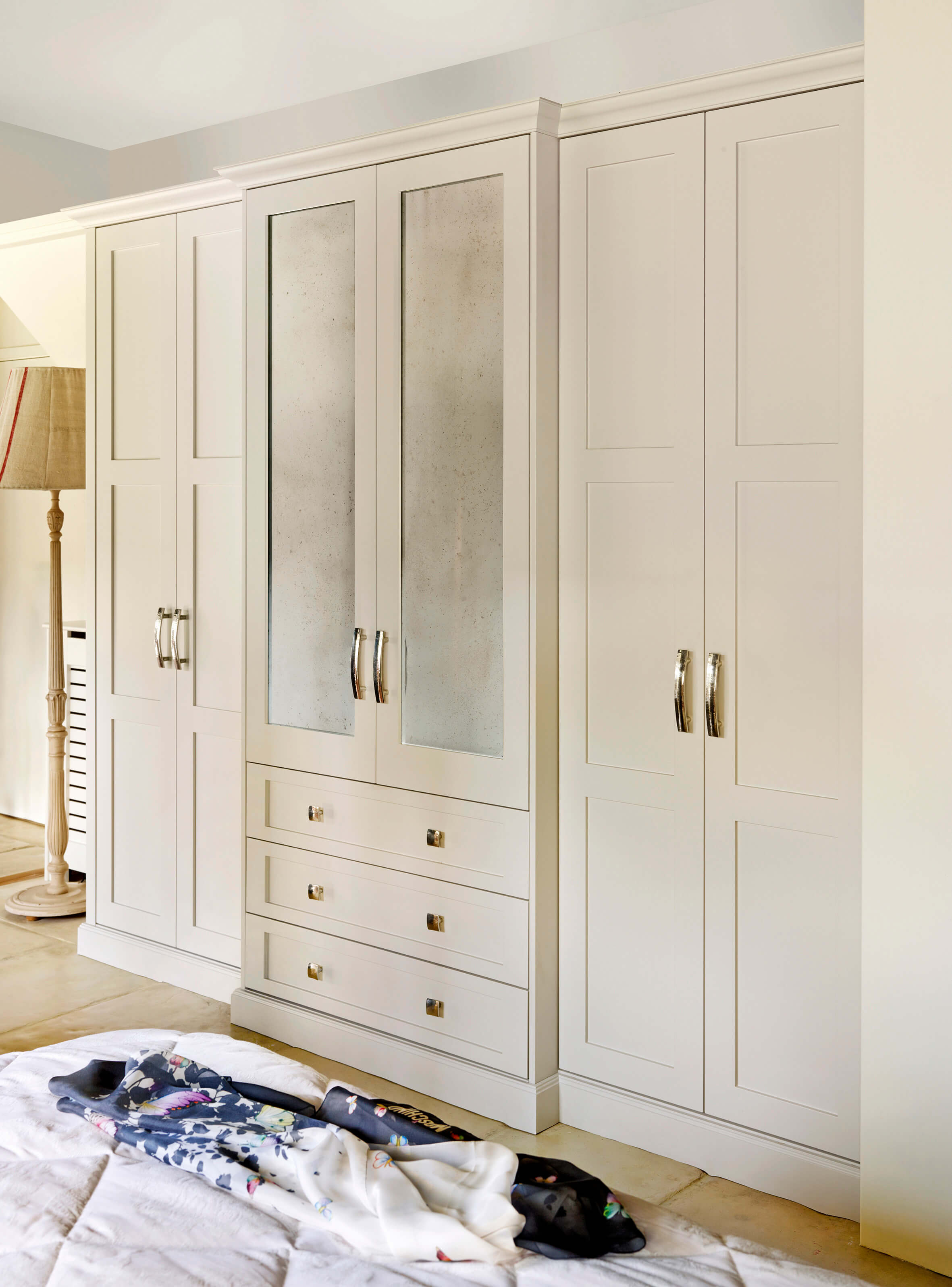 Shaker Style Fitted Wardrobes by. John Lewis of Hungerford