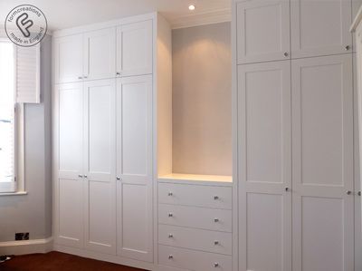 shaker style wardrobes - FormCreations:made to measure built in and fitted  wardrobes,alcove cabinets,shelving,TV media units and storage solutions