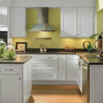 Alpine white shaker style kitchen cabinets by Homecrest Cabinetry