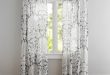 Damask Printed Sheer Curtain. Saved. View Larger. Roll Over Image to Zoom