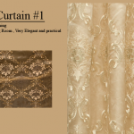 damask sheer Curtain Beautiful Panels with Rayon/Polyester Lining Well  Priced , Good for Bedroom