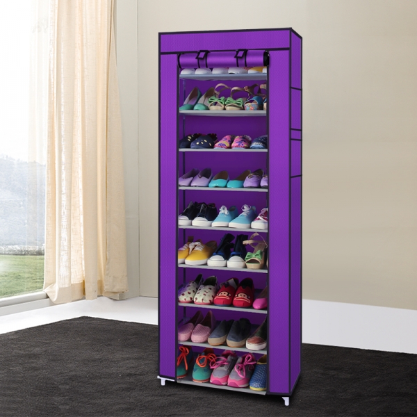 Portable-10-Layer-9-Grid-Shoe-Rack-Shelf-