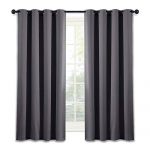 NICETOWN Blackout Window Curtain for Bedroom - (Grey Color) Home Decoration  Thermal Insulated Room