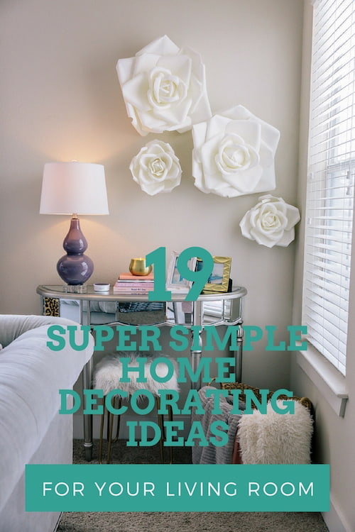 19 Super Simple Home Decorating Ideas For Your Living Room | Canvas