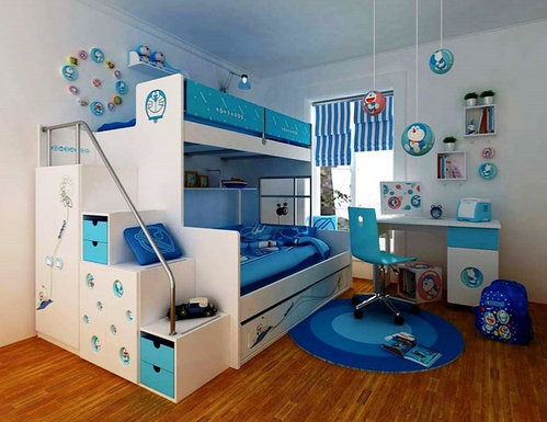 Simple Baby-Boys Girls Luxury Kids Bedroom Interior Design