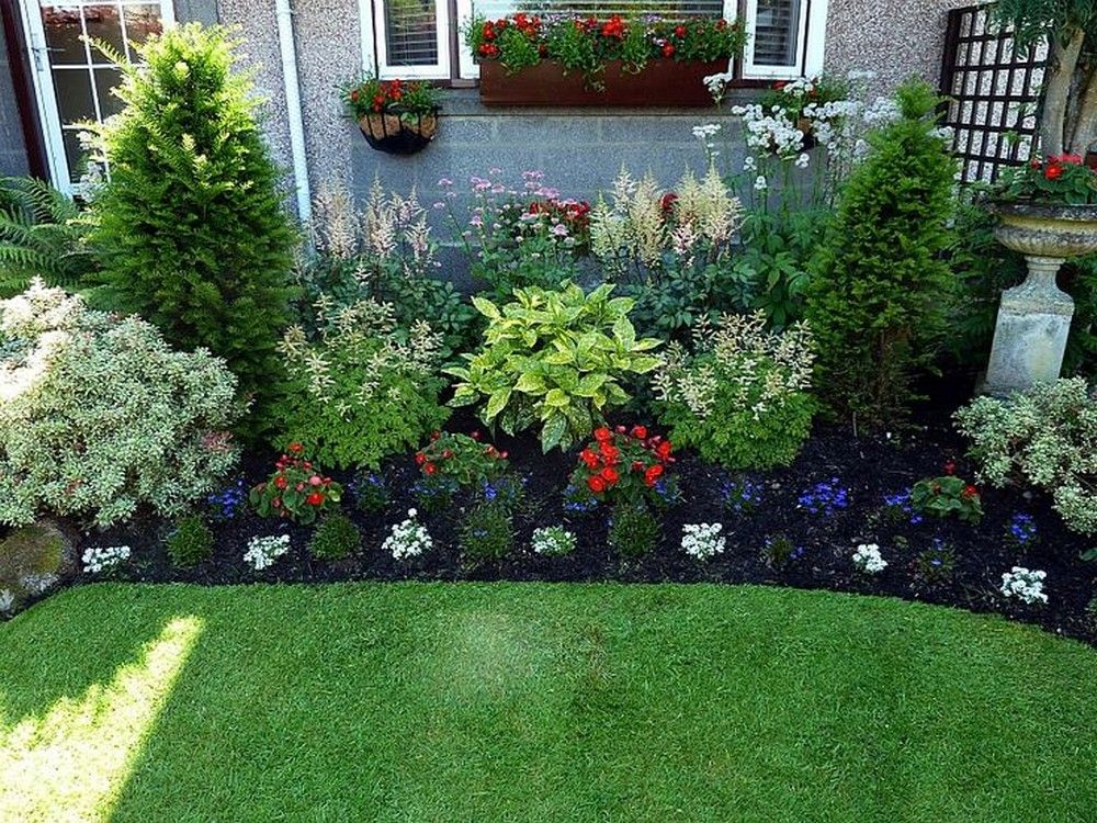 Some garden simple landscape ideas for
front of house for your house
