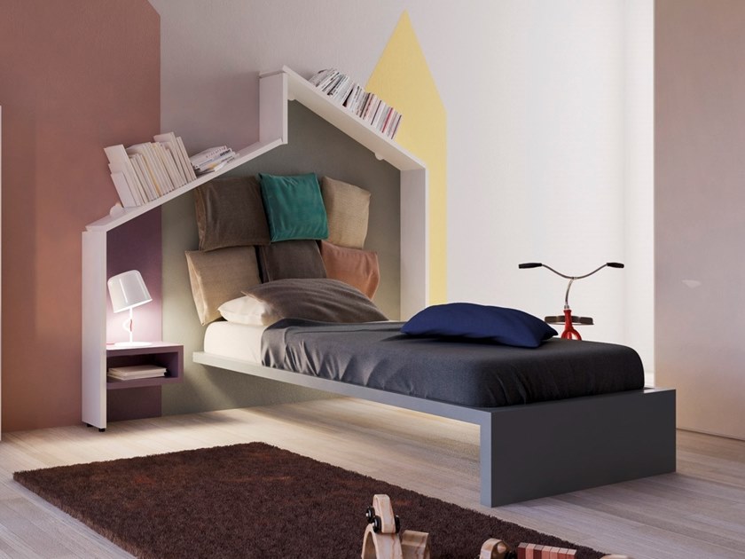 Kids single bed LAGOLINEA | Kids single bed by Lago