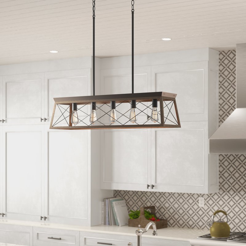 Delon 5-Light Kitchen Island Pendant