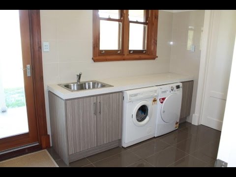 Laundry Cabinets -Laundry Room Ideas