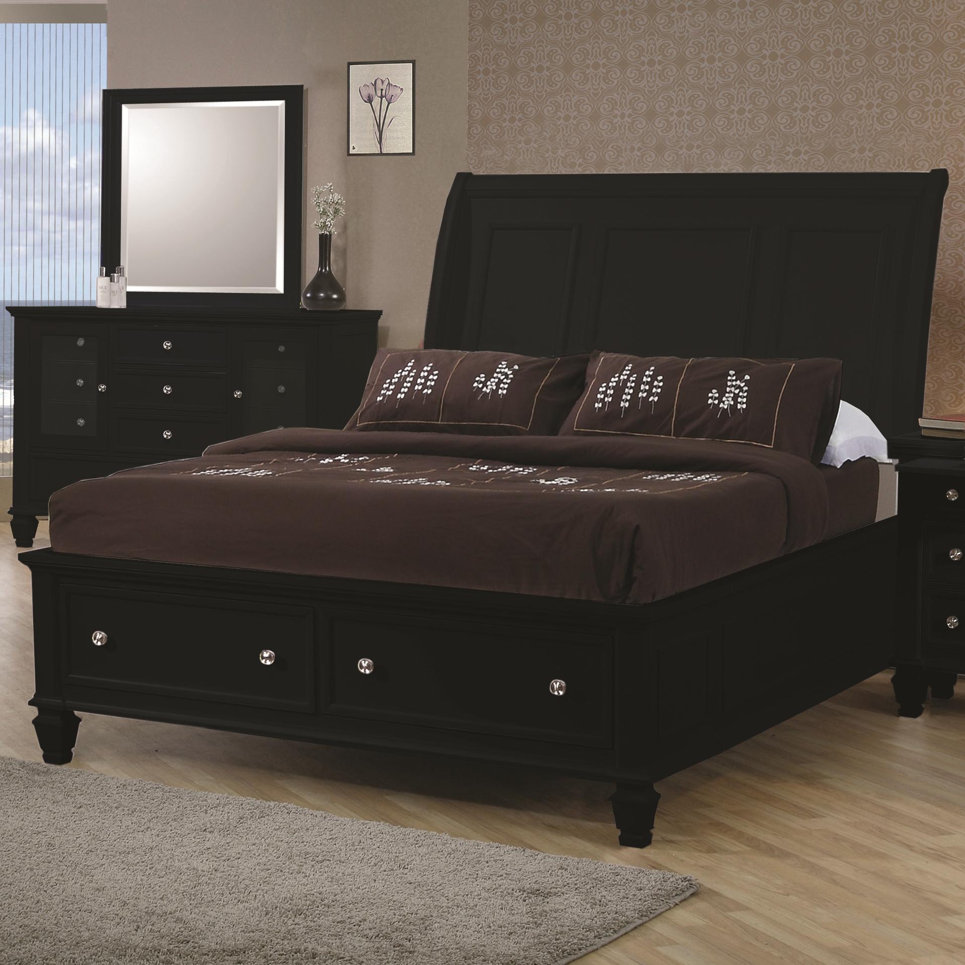 Queen Sleigh Bed