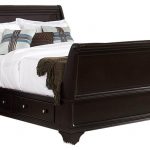 Homelegance Inglewood Sleigh Platform Bed with Storage Drawers in Cherry -  Traditional - Sleigh Beds - by Beyond Stores