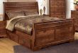 Queen Sleigh Bed with Storage