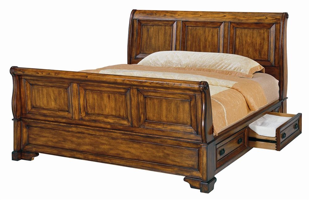 Aspenhome CentennialQueen Sleigh Storage Bed