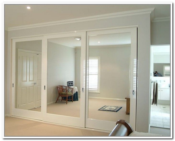 sliding mirror wardrobe doors design can
  save your space