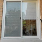 Anderson sliding glass doors with built in blinds patio door with