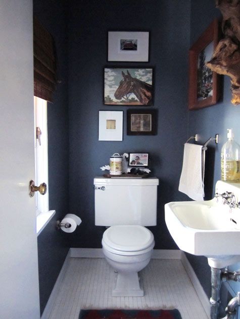 Eye Candy: 10 Bathrooms That Have Gone To The Dark Side | Bathroom