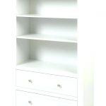 White Bookshelf With Doors On Bottom Bookcases Bookcase With Bottom