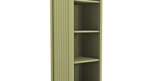 Cottage Tall Narrow Bookcase with Drawer | Cottage Home®