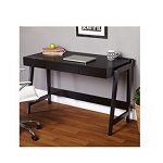 Black Modern Small Corner Computer Desk Is a Perfect Writing Desks for Small  Spaces. Our