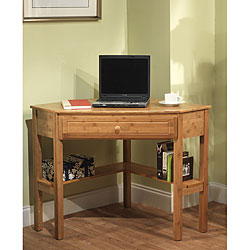 Simple Living Bamboo Corner Desk