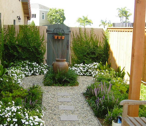 Garden ideas, Landscaping ideas, Contemporary Garden, Small garden, Urban  Backyard, Mediterranean