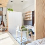 An Incredibly Compact House Under 40 Square Meters That Uses Natural Decor