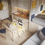 Small House Home Design Ideas. 4 Cute and Stylish Spaces Under 50  Square Meters