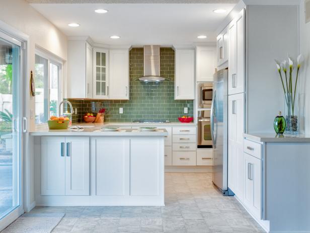 Ideas for small kitchen tile
  backsplash  design