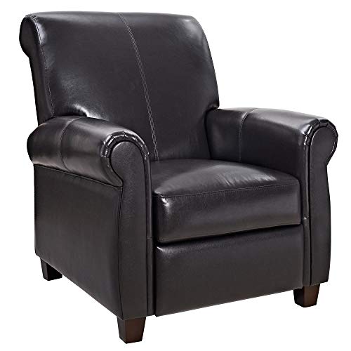 Dorel Living Savannah Pushback Recliner, Espresso