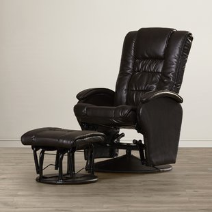 Nadine Glider Recliner with Ottoman