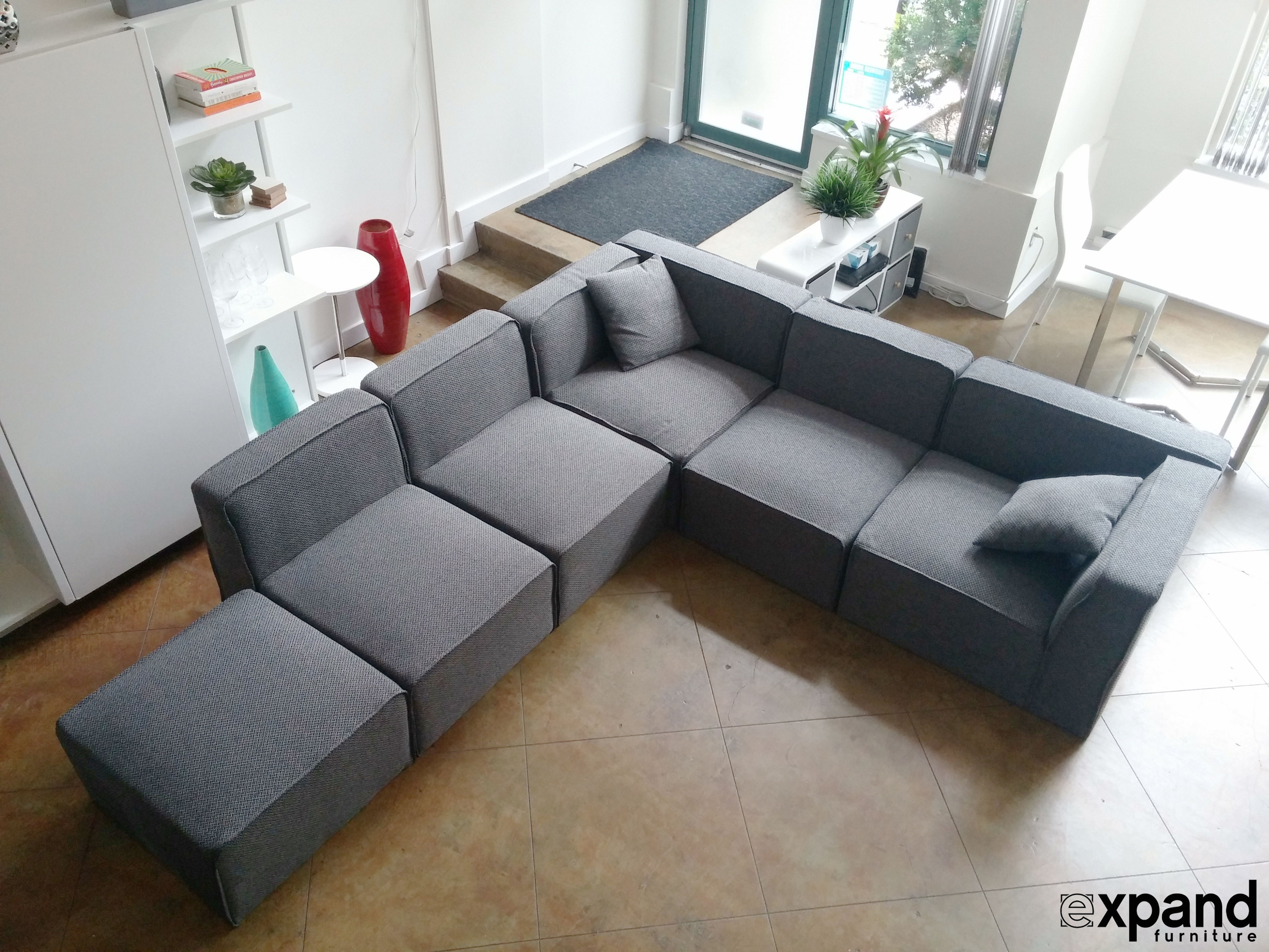Immaculate Small Modular Sectional Sofa For Your Residence Decor: Living  Room : Modular Sofas For