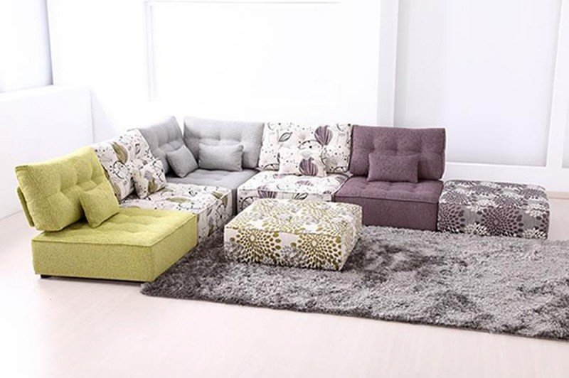 Small modular sectional sofa