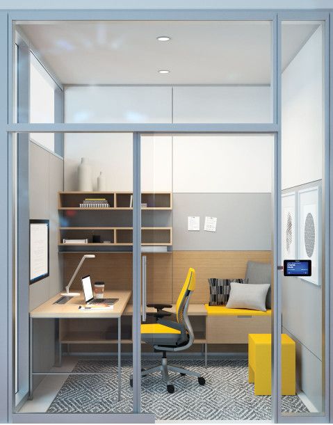 A guide to planning the modern small  office design interior