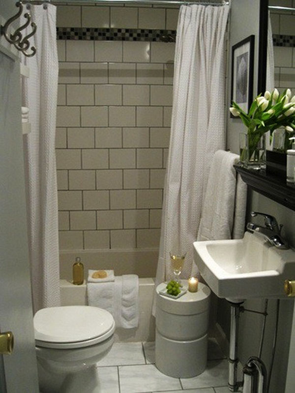 Simple Design For Small Bathroom