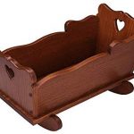 Amazon.com: Lancaster's Best Wooden Baby Doll Crib 18 Inch, Small