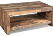Fulton Rustic Solid Wood Coffee Table - Contemporary - Coffee Tables - by  Crafters and Weavers