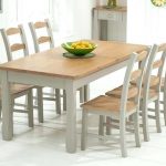 Solid Oak Dining Table And 6 Chairs Custom Delivery Rustic Round
