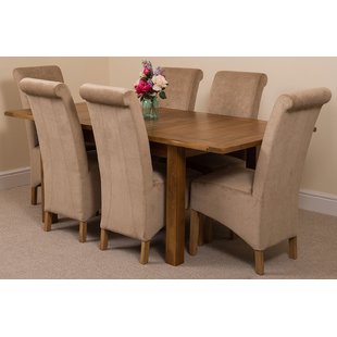 Oak Dining Table And 6 Chairs | Wayfair.co.uk